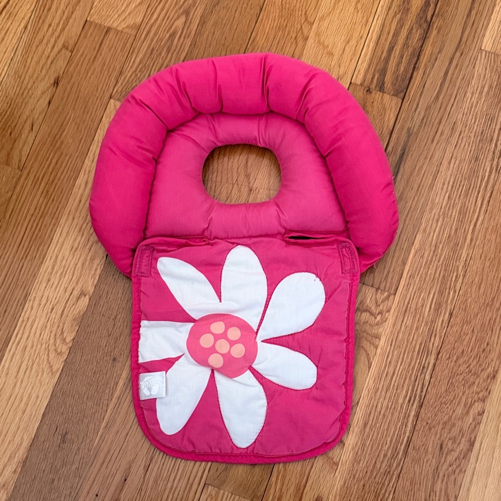 Kids Pink Floral Head Support Pillow by Boppy